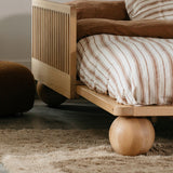 Zali Double Bed Ashwood