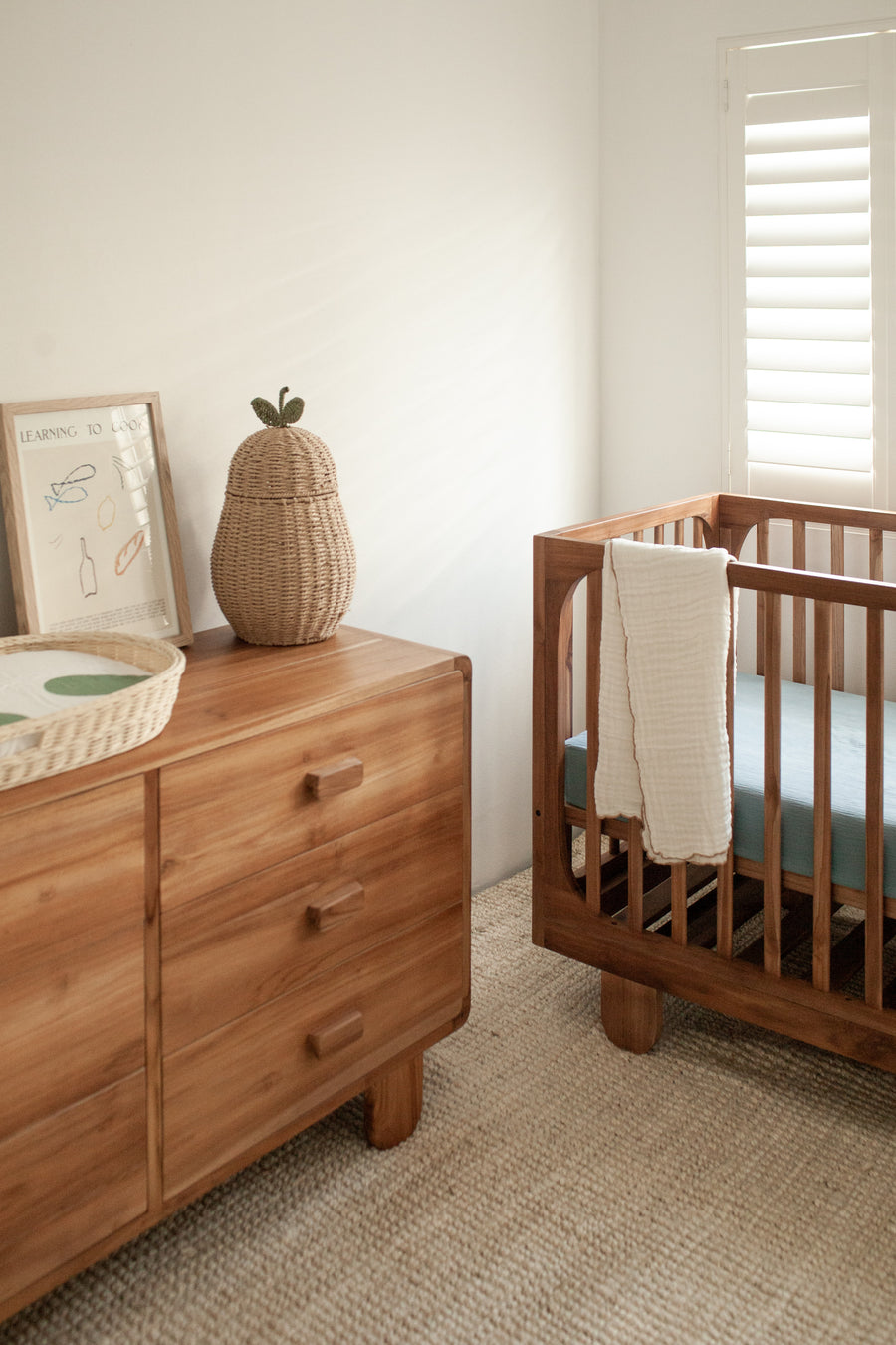 Organic Cot Sheet Ocean