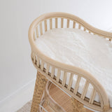 Iron | Weave Baby Change Table White
