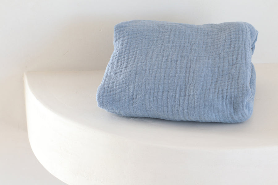 Organic Cot Sheet Ocean
