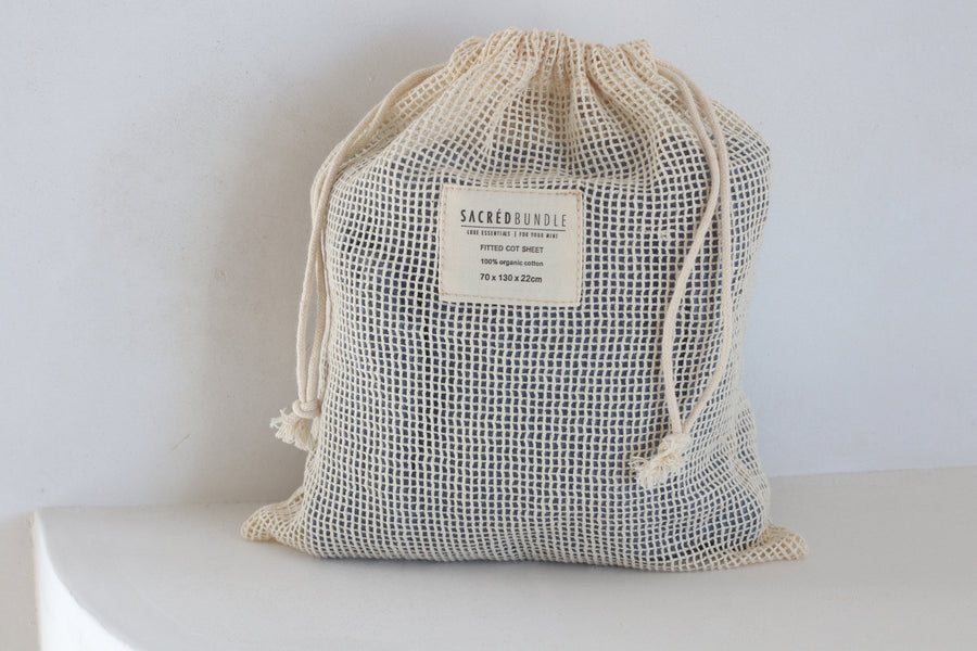 Organic Cot Sheet Ocean