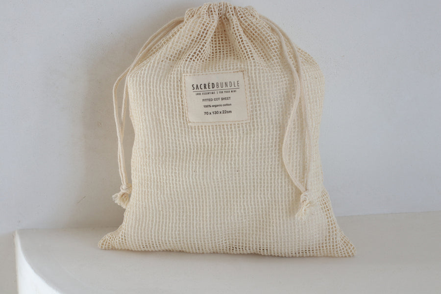 Organic Bassinet Sheet Blanc