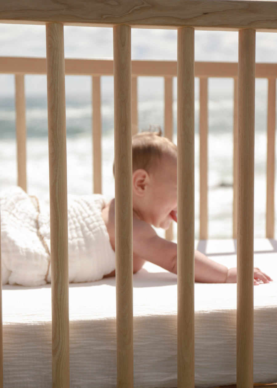 Organic Cot Sheet Blanc